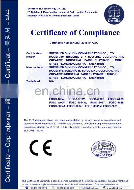 Optical Indoor Outdoor FRP GYFXTY 6 12 24 48 core Single mode Fiber Optic Cable