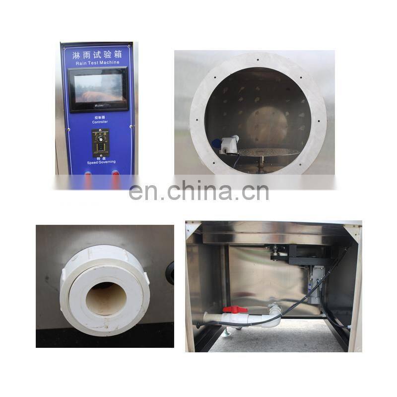 Lab Experiment Machine Water Resistance Testing Chamber IPX3 IPX4 Waterproof Water Spray Test Chamber