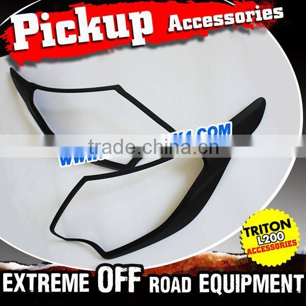 Chrome Kits Accessories Rear Gate Cover For 2015 Mitsubishi Triton L200