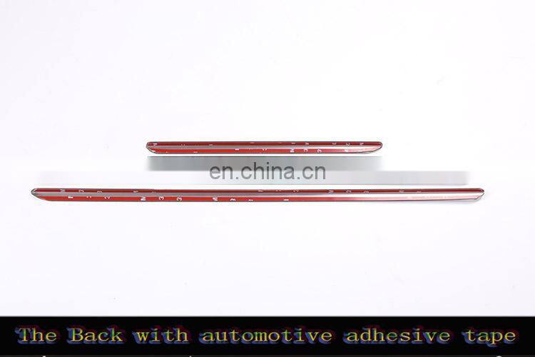 4Pcs Stainless Steel Interior Door Decoration Strips Trim For Land Rover Range Rover Vogue 2018 Car Accessories