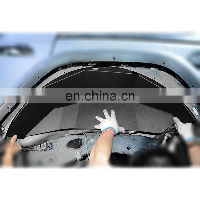 Aluminum alloy Rear Inner Fender Liners For Jeep wrangler JL 18+ inner fender liners for Jeep auto parts