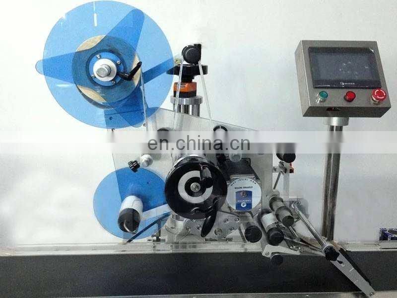Automatic Surface Label Applicator Flat Square Bottle Labeling Machine