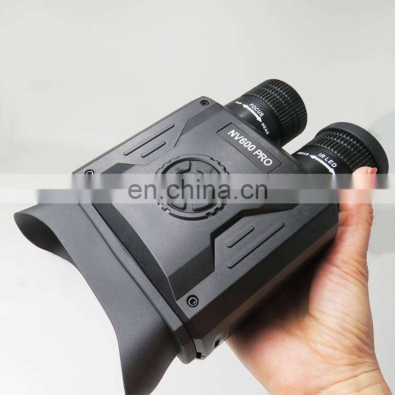 New design NV600 Pro 3.5-inch large screen infrared HD digital 500M hunting night vision binoculars