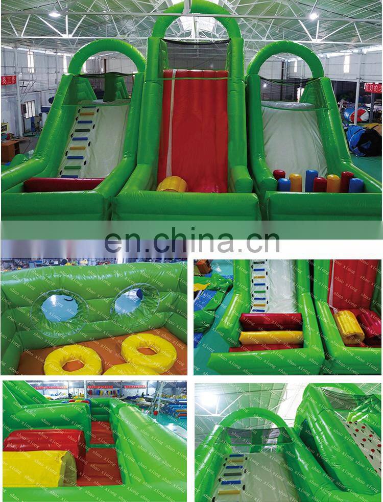 Adult Kids Playground Inflatable Air Bouncer Waterslide Water Dry Pool Slides for Sale