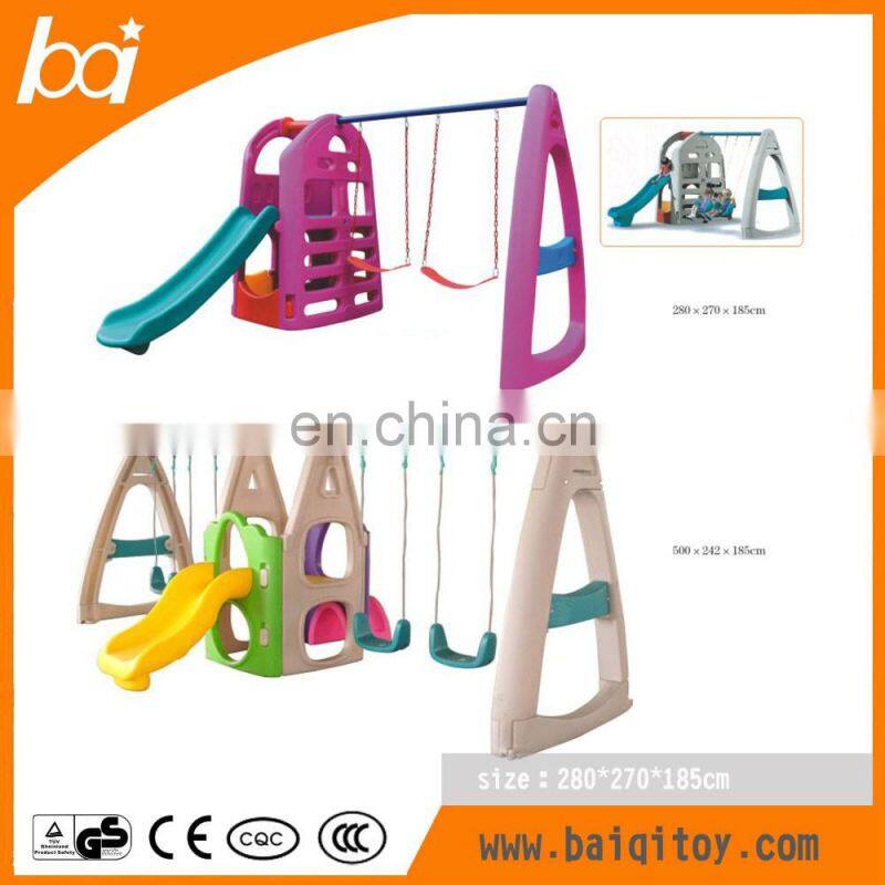 Playground plastic playhouses Commercial Kids Outdoor Playground Equipment For Sale