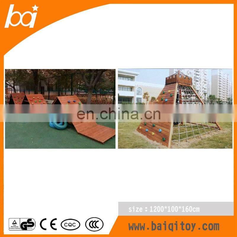Fantastic kids play playground outdoor backyard climbing rope for sale