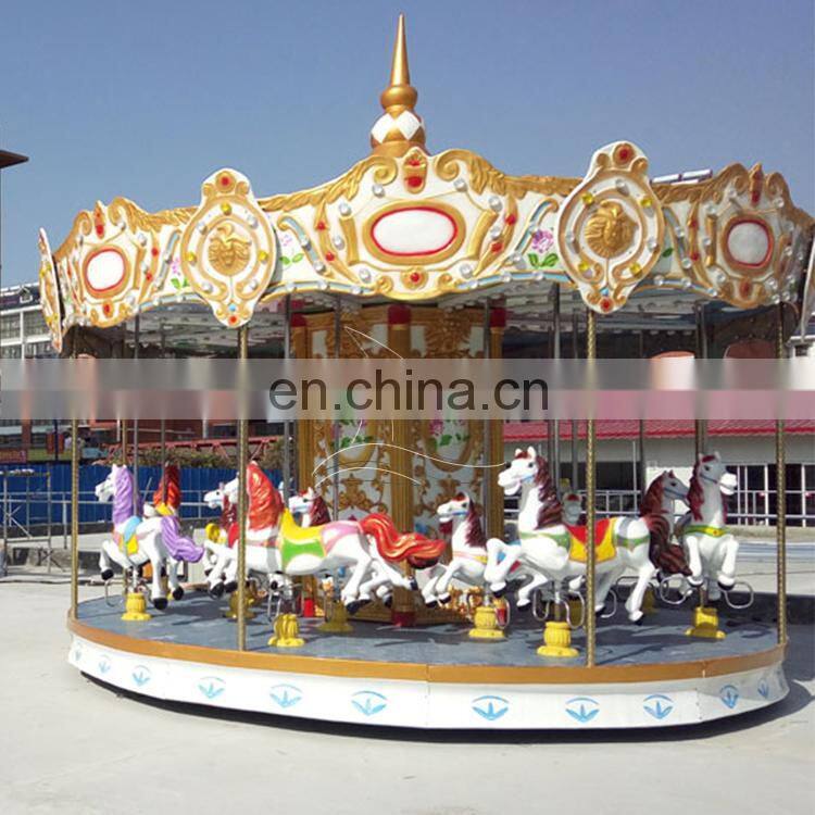 Amusement carousel fiberglass animals for sale