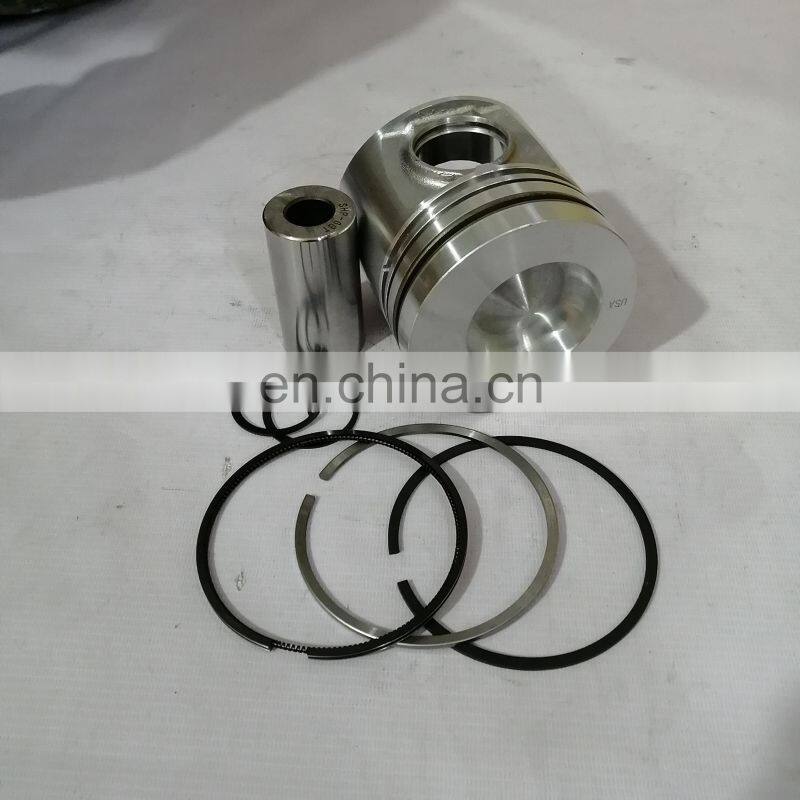 3927163 Diesel Engine 6BT Piston Kit1piston+1pin+3rings+2ring retaining Auto engine parts 3927163 3927163
