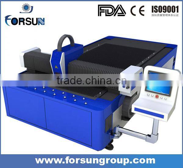 China suppliers 500W fiber laser cutting machine for metal, fabric cutting machine for sale