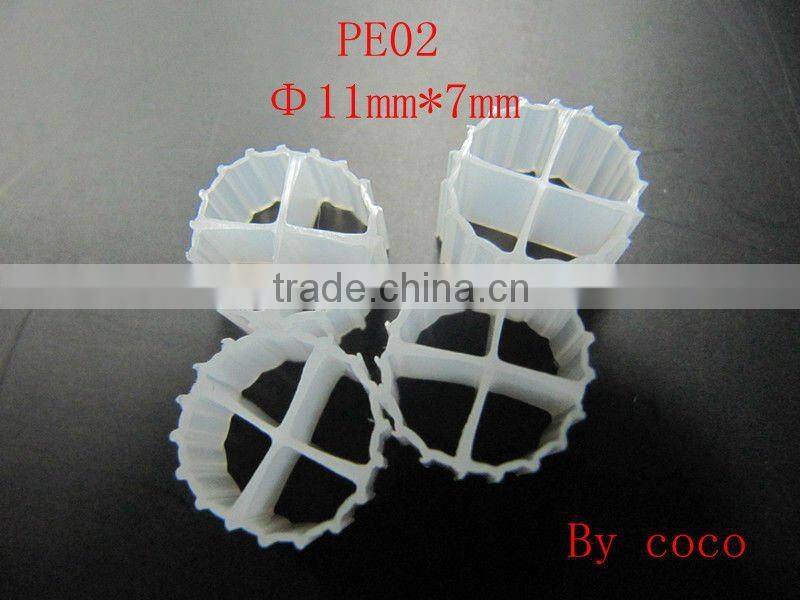 Plastic filter media for water treatment