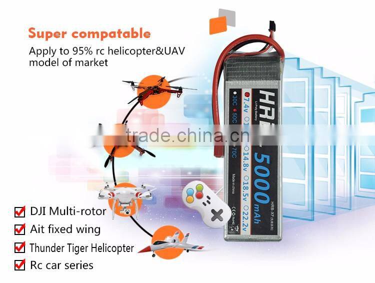 3.7v/7.4v/11.1v/14.8v/18.5v/22.2v 2200mah/2600mah/3600mah/5000mah rc lipo battery batteries