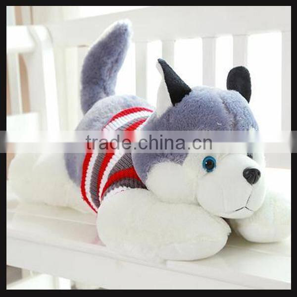 animals stuffed plush toy dog husky