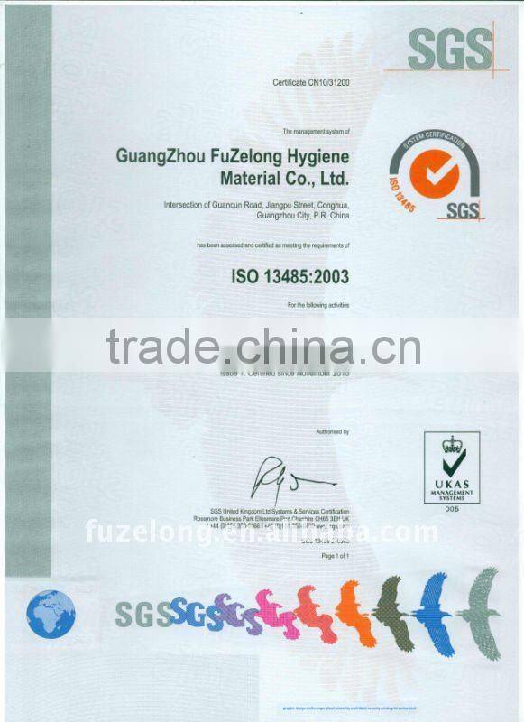 Disposable Non-woven Surgical Roung Cap for Hospital Doctors Nurses