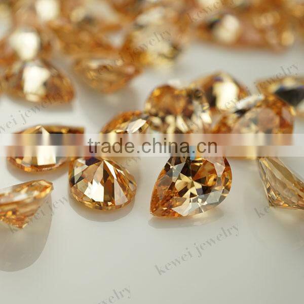 Price Of a Garnet Stone Pear Shape 5*7mm Small Size Zirconia stone Price With Medium Quality