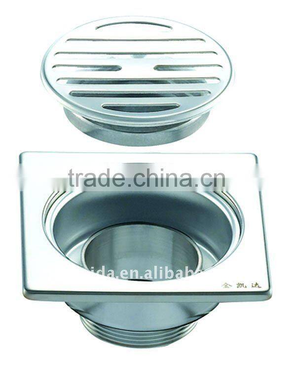 Stainless steel square floor drain B1413-1