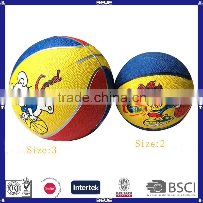 China OEM Wholesale Children Toys Rubber Basketball For Promotion Or Gifts