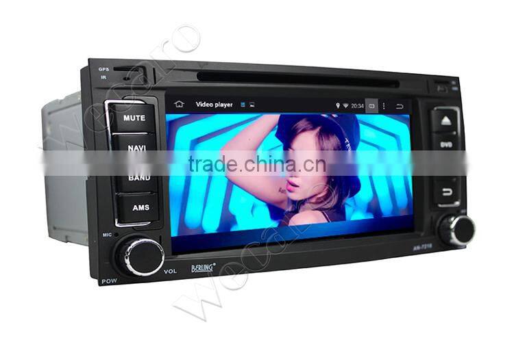 Wecaro WC-VU7006 Android 4.4.4 car multimedia system in dash for volkswagen touareg car multimedia player radio gps 1.6 ghz cpu