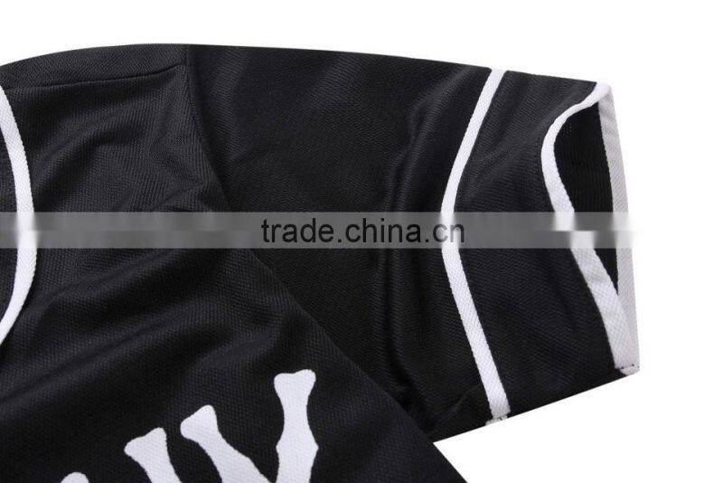 2016 OEM service adults baseball uniforms custom blank baseball jersey custom sublimation