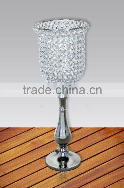 Crystal Round Votive Holder