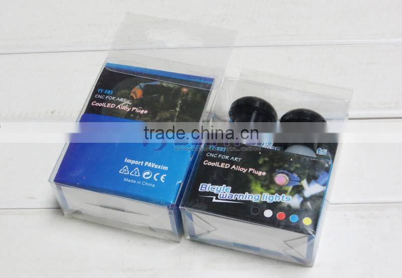 Fit 16 to 23mm Tube Red LED Waterproof Bicycle Warning Bike Handlebar Light