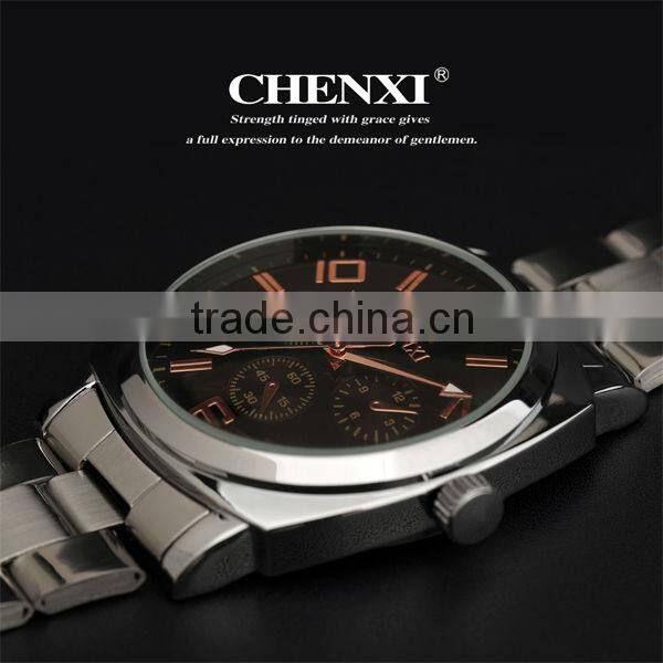 Stainless steel wrist watch 012CMR