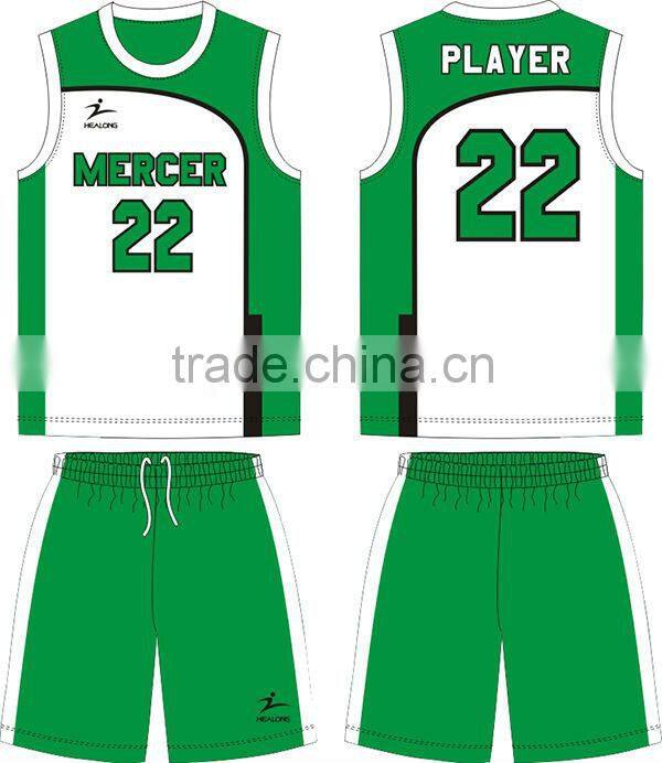 fashionable china custom basketball jersey design