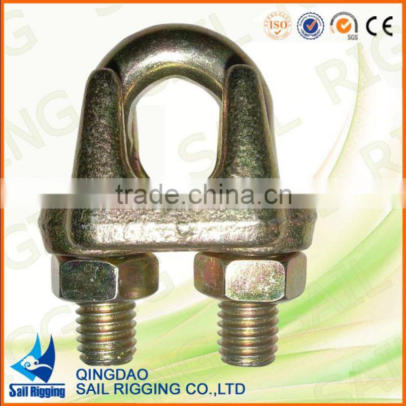zin plated din1142 wire rope clip