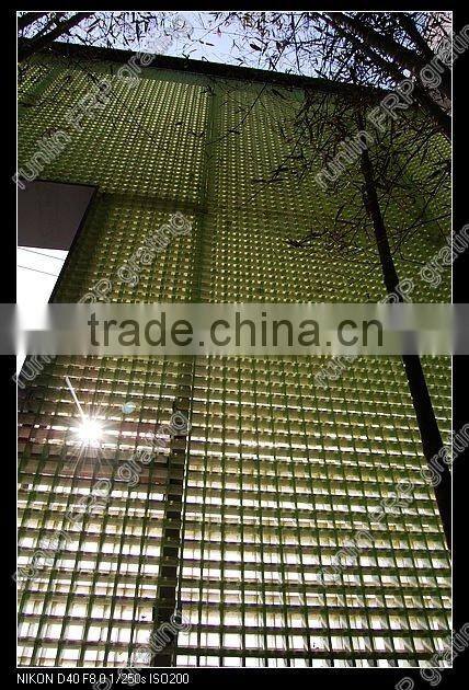 anti-corrosion fiberglss grating 38*38*38 transparent