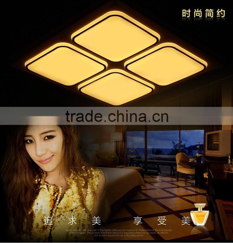 Rectangle simiple ceiling lamp hanging lighting UL CE certified led ceiling lamp