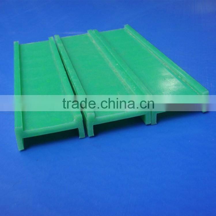 Factory custom made plastic products plastic uhmw-pe nylon extruding guide rail
