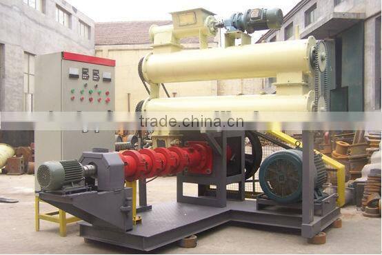wide output range factory price pet food puffing machine