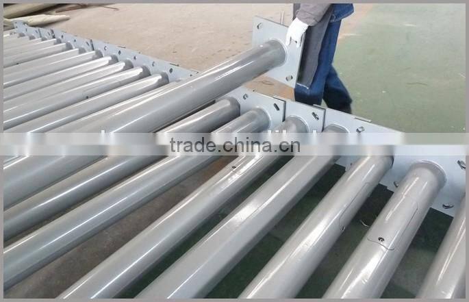 powder coating street light pole with base plate