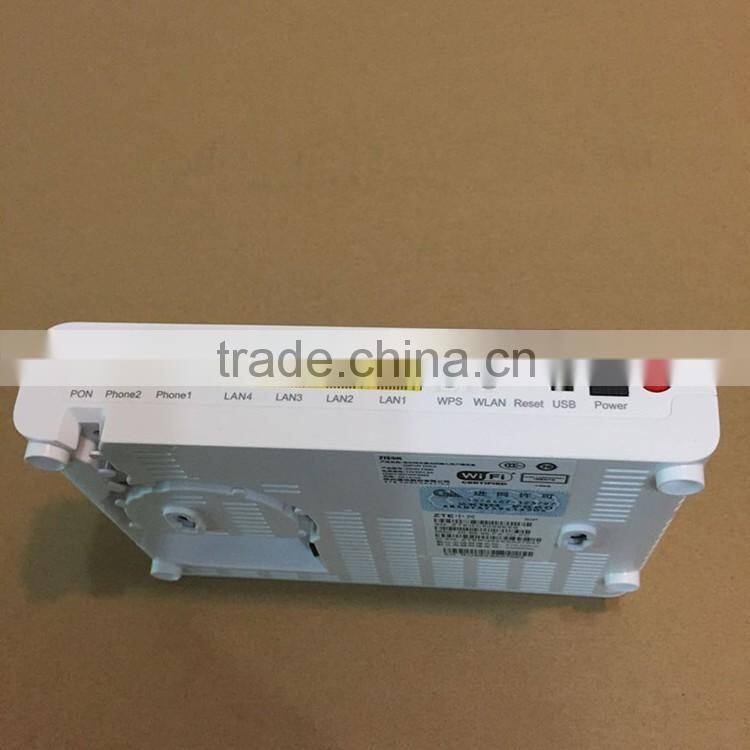 ZTE EPON ONU F427 with 4 Ethernet ports 2 voice ports wireless ONU F460 V5.0 firmware
