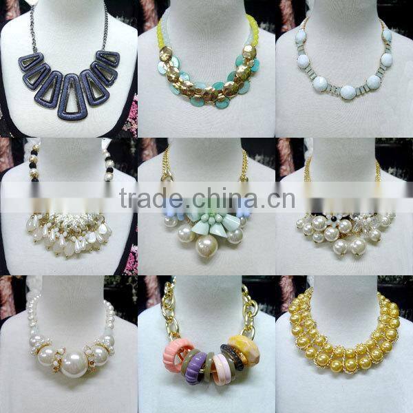 Latest Design Triangle Shaped Statement Necklace SD-X1043