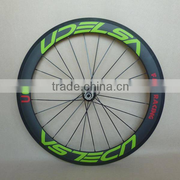 ruote carbonio Road Carbon Clincher Wheelset 50mm Deep 23mm Wide Bicycle Wheelset