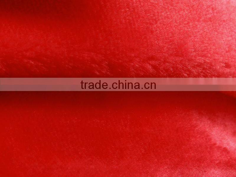 fake fur fabric, Knitted Plush Fur Fabrics