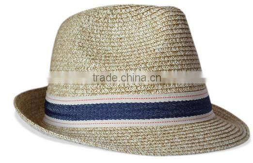 Fashion Men Hat Wholesale Paper Straw Hat