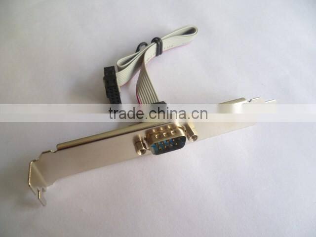 DB9M to IDC10 Changer media converter