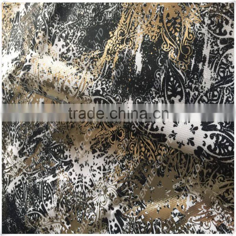 Polyester Custom Digital Printed Fabric