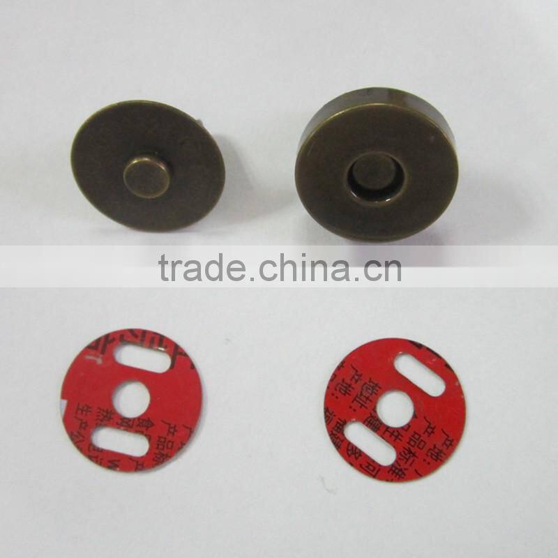 Special hot selling anti-brass copper magnetic snap button for wholesale