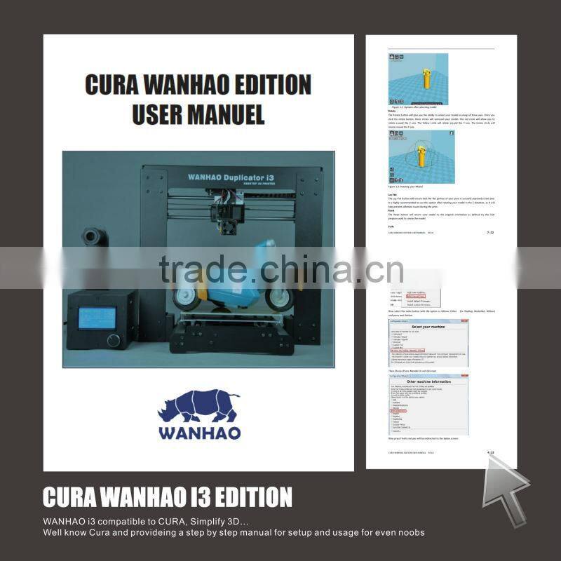 Low cost 3d printing model for small spare parts