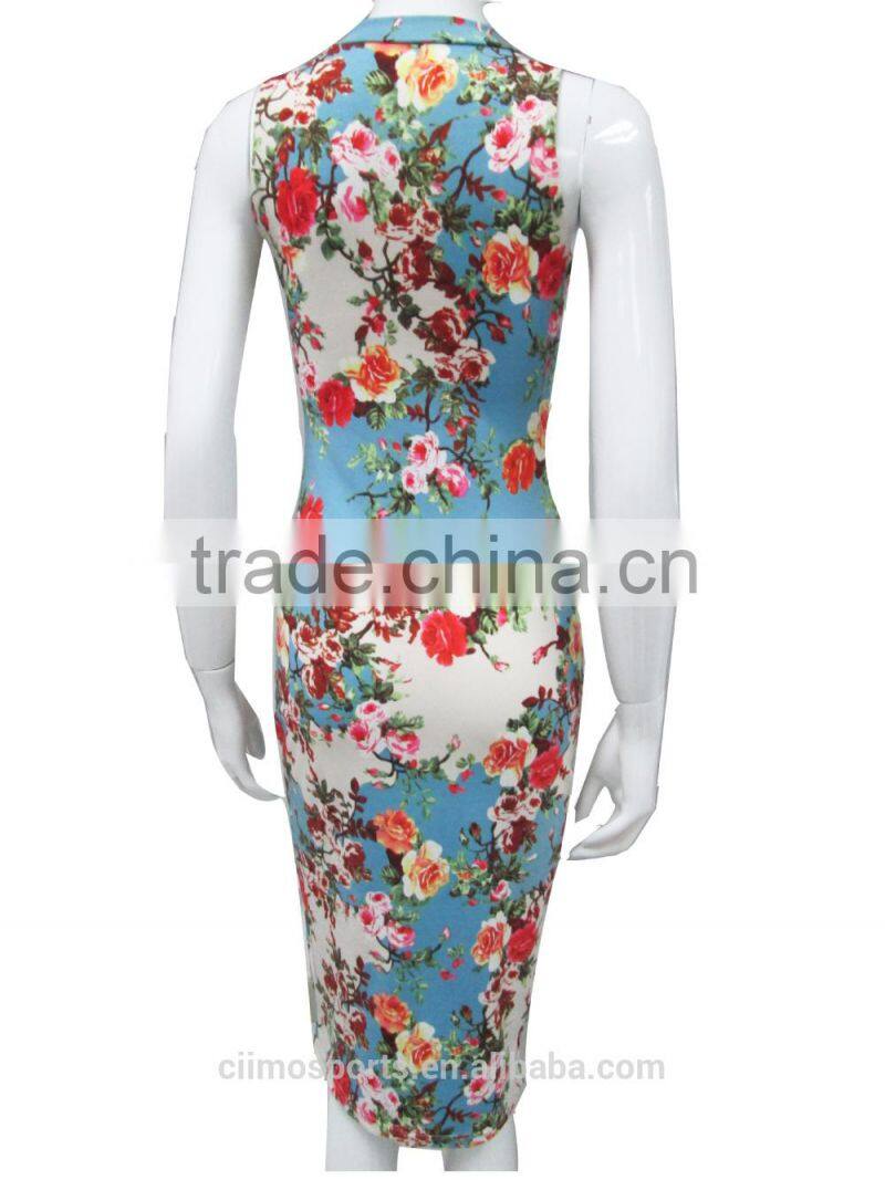 New summer fashion dress design,color new hot summer dress