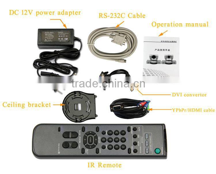 video conference 10X SDI DVI HDM cameras ptz