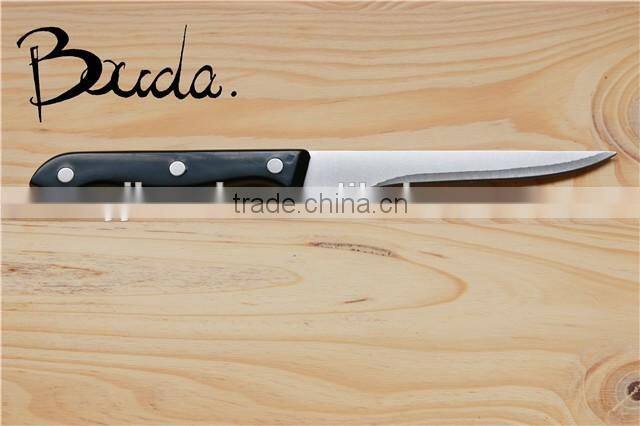 11pcs Household stainless steel kitchen knife set with wooden board BD-KS561