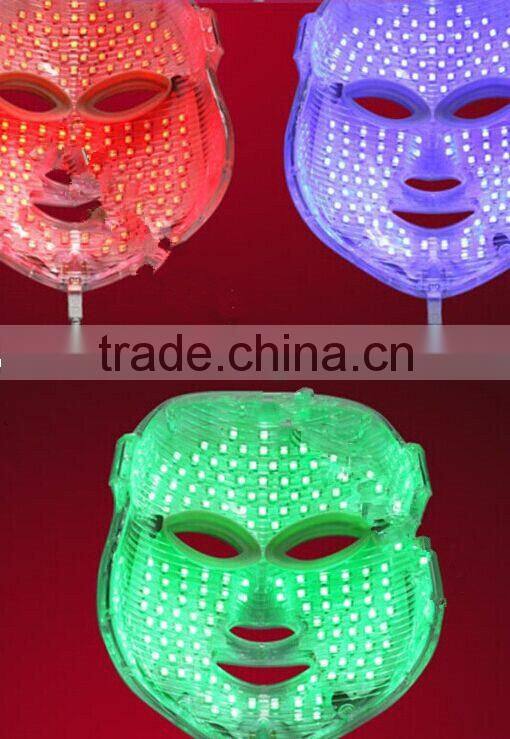 Red Light red blue yellow green led light therapy Face Lifting Mask