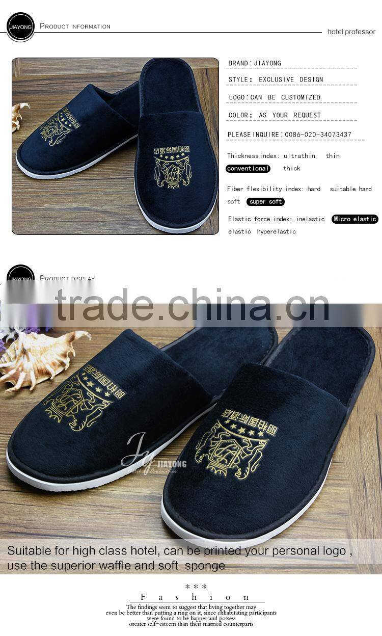 Best selling hotel terry slippers terry cloth slippers for hotel
