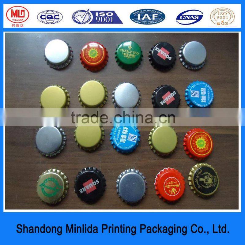 best quality customized logo beer bottle crown cap oem manufacturer