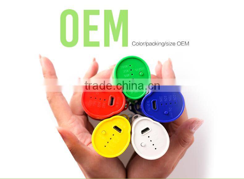 5200mA battery powered led rechargeable hand camping lamp