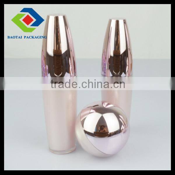 15ml nice plastic bottle with pump,tapered round cosmetic containers for eye gel