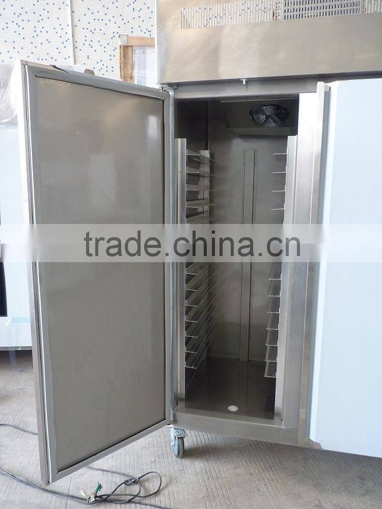 vertical deep freezer auto defrost for cake and pizza